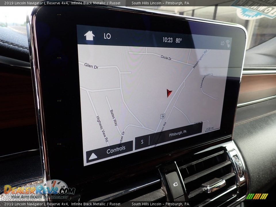 Navigation of 2019 Lincoln Navigator L Reserve 4x4 Photo #21