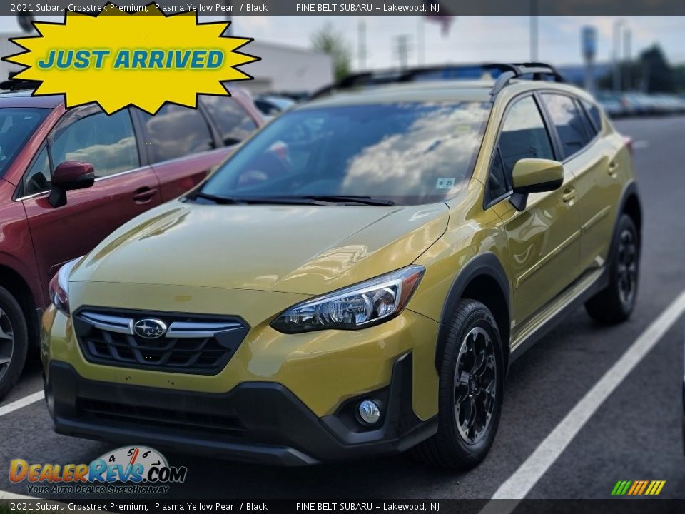 2021 Subaru Crosstrek Premium Plasma Yellow Pearl / Black Photo #1