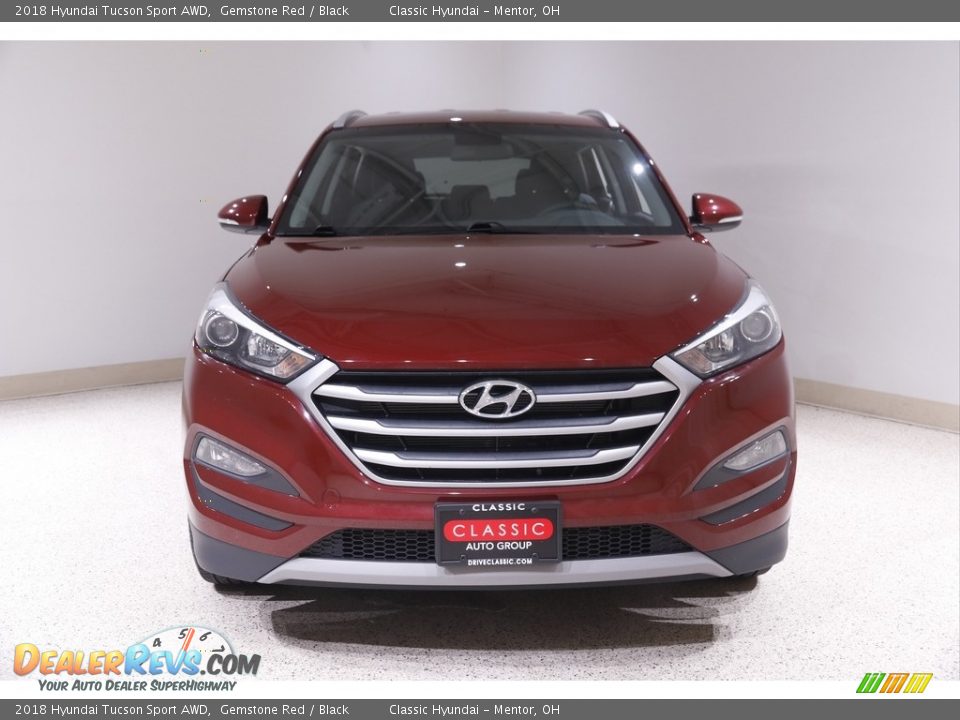 2018 Hyundai Tucson Sport AWD Gemstone Red / Black Photo #2