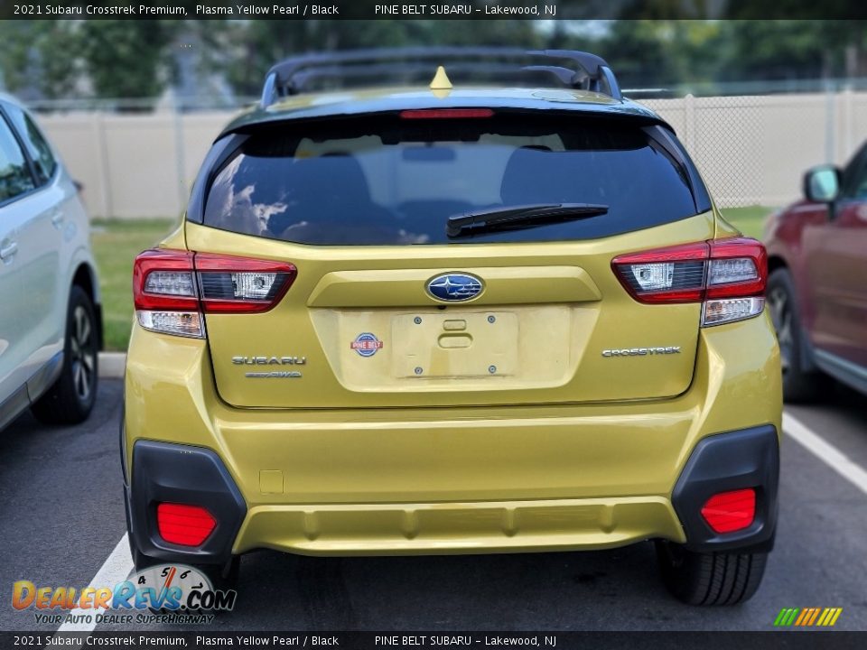 2021 Subaru Crosstrek Premium Plasma Yellow Pearl / Black Photo #4