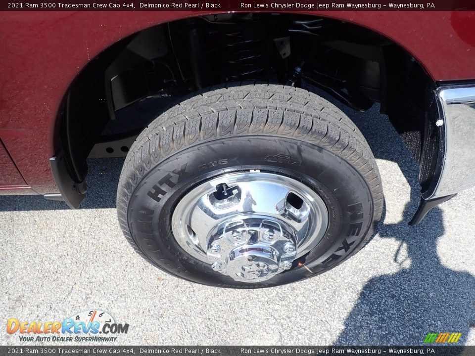 2021 Ram 3500 Tradesman Crew Cab 4x4 Delmonico Red Pearl / Black Photo #9