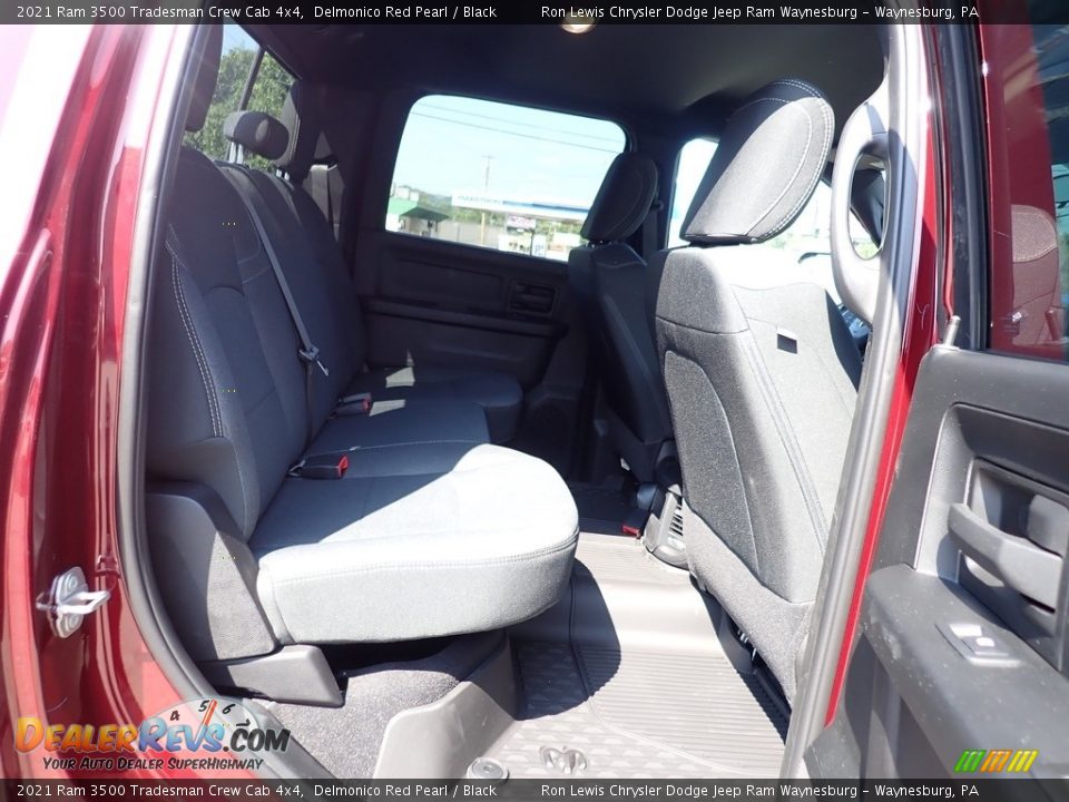 Rear Seat of 2021 Ram 3500 Tradesman Crew Cab 4x4 Photo #11