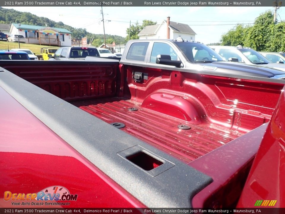 2021 Ram 3500 Tradesman Crew Cab 4x4 Delmonico Red Pearl / Black Photo #12