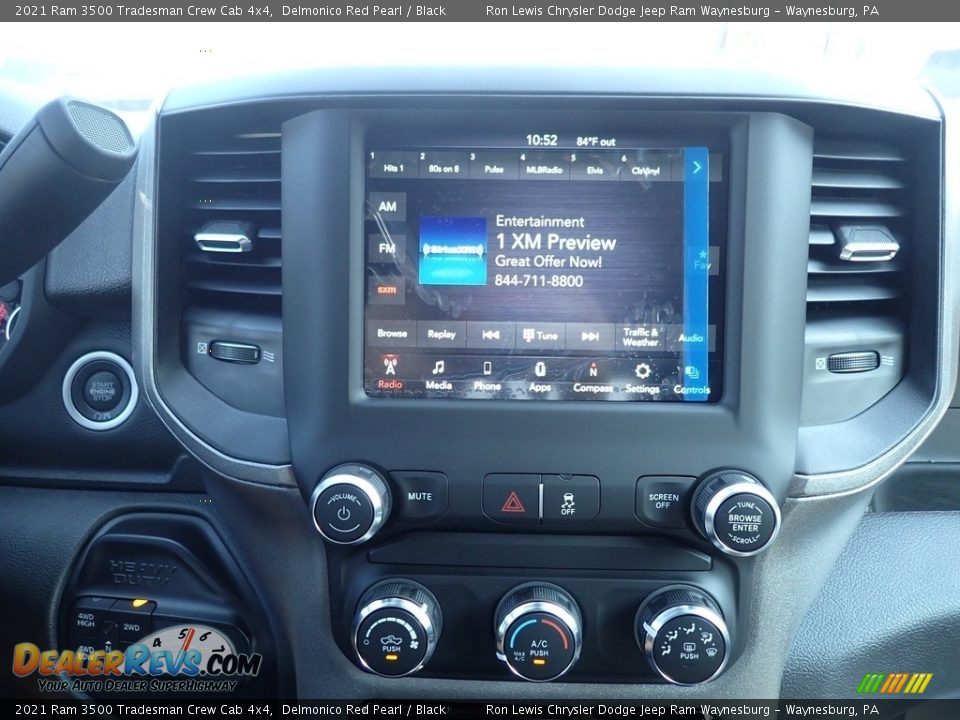 Controls of 2021 Ram 3500 Tradesman Crew Cab 4x4 Photo #16