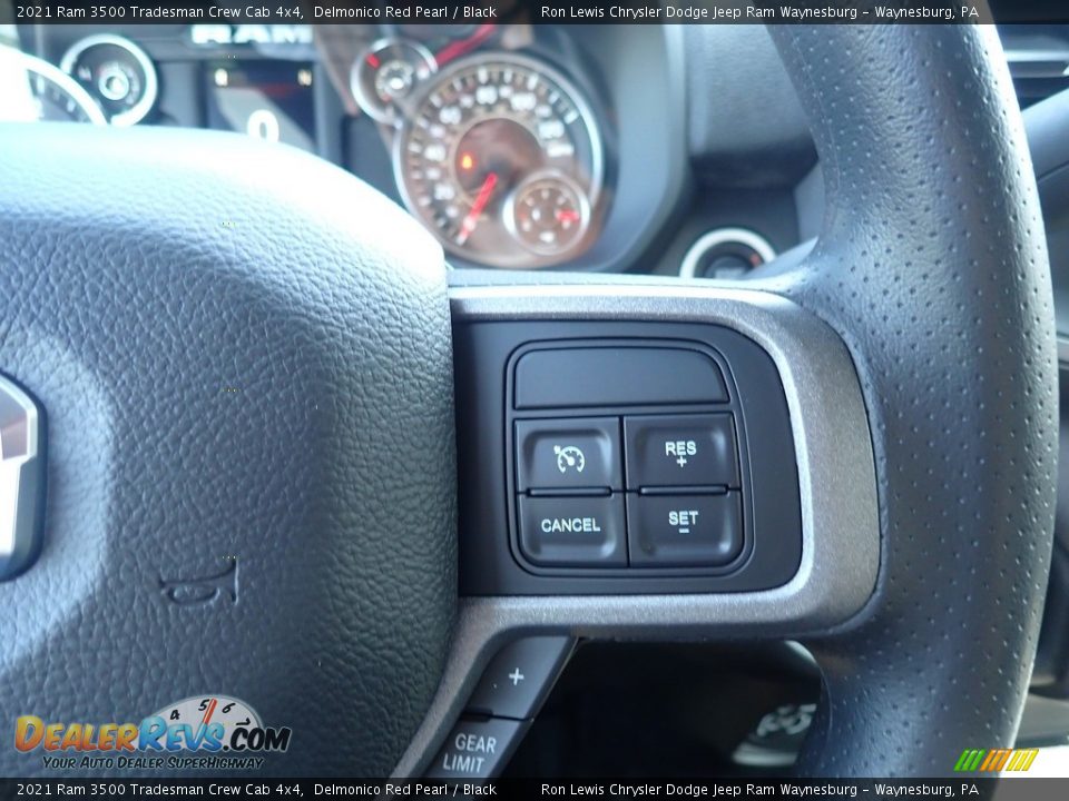 2021 Ram 3500 Tradesman Crew Cab 4x4 Steering Wheel Photo #18