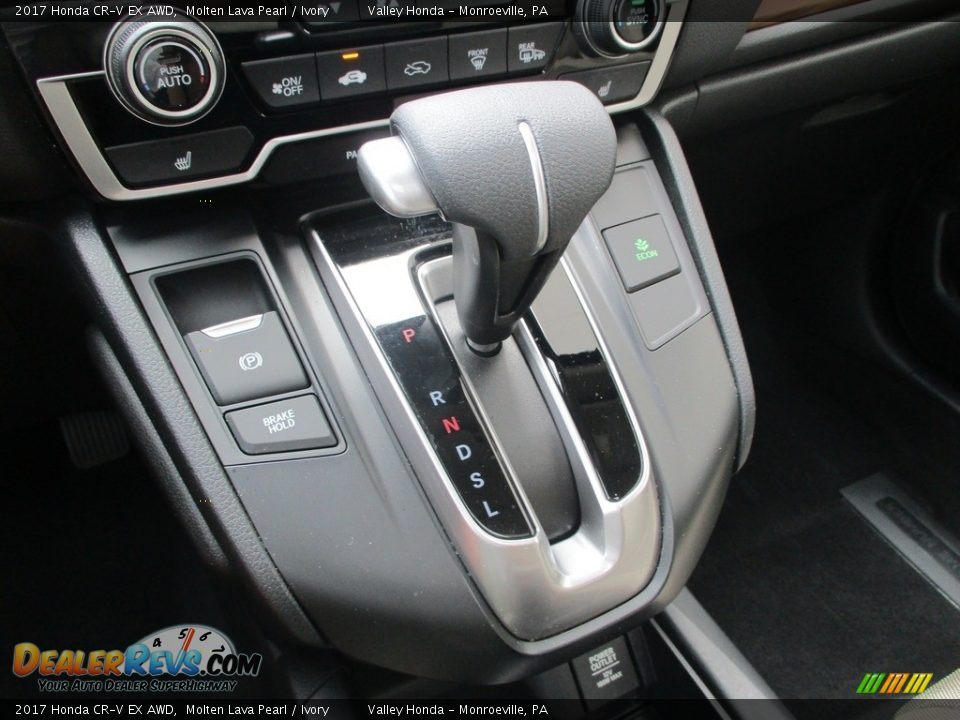 2017 Honda CR-V EX AWD Molten Lava Pearl / Ivory Photo #18