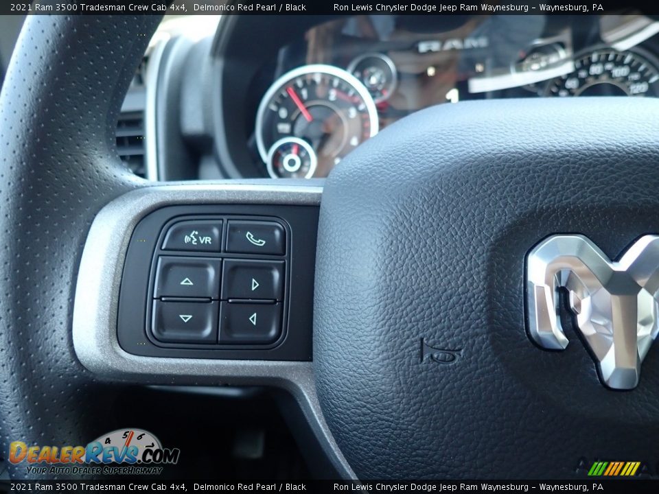 2021 Ram 3500 Tradesman Crew Cab 4x4 Steering Wheel Photo #19