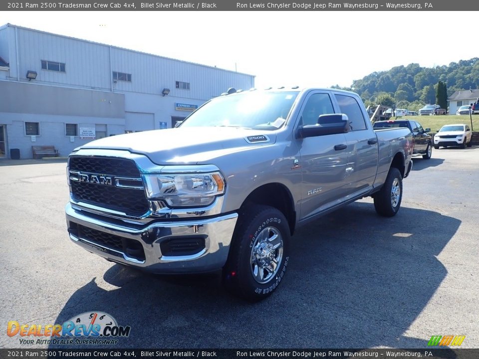 2021 Ram 2500 Tradesman Crew Cab 4x4 Billet Silver Metallic / Black Photo #1