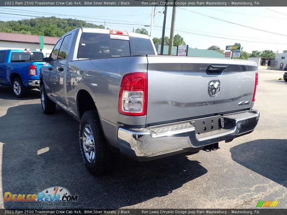 2021 Ram 2500 Tradesman Crew Cab 4x4 Billet Silver Metallic / Black Photo #3