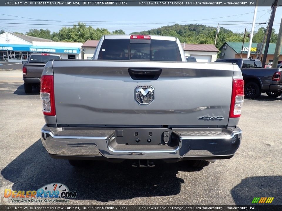 2021 Ram 2500 Tradesman Crew Cab 4x4 Billet Silver Metallic / Black Photo #4