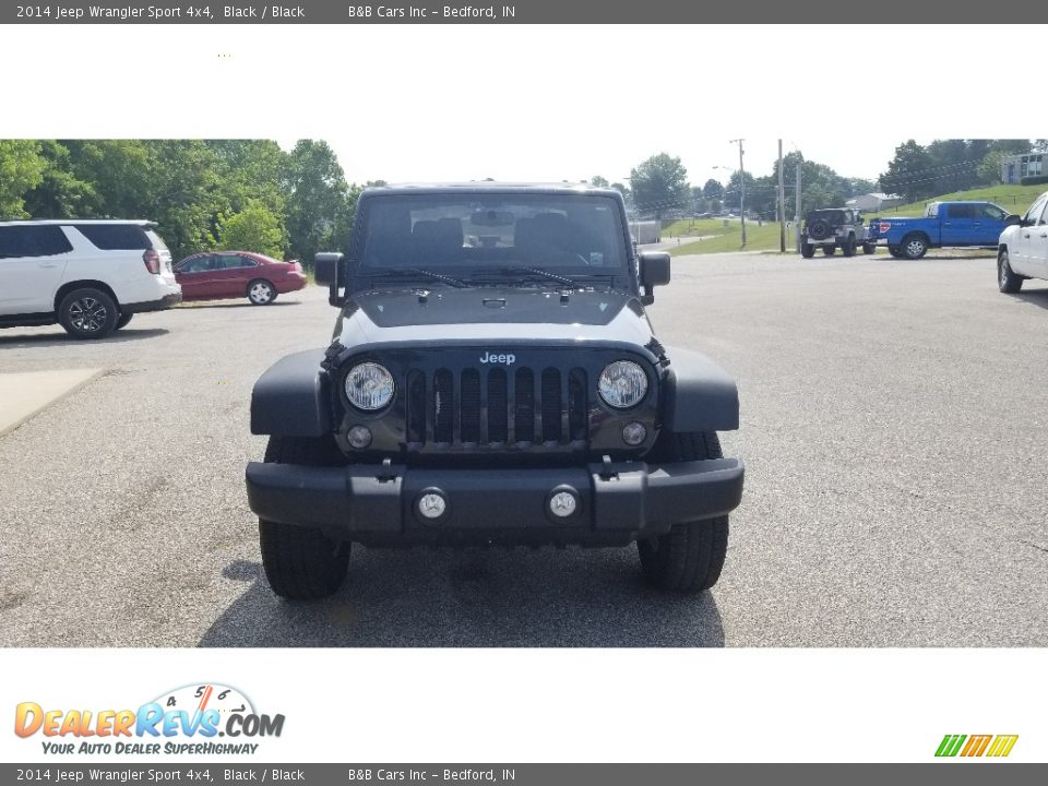 2014 Jeep Wrangler Sport 4x4 Black / Black Photo #27