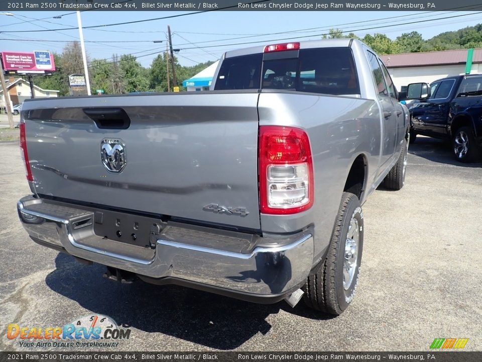 2021 Ram 2500 Tradesman Crew Cab 4x4 Billet Silver Metallic / Black Photo #5