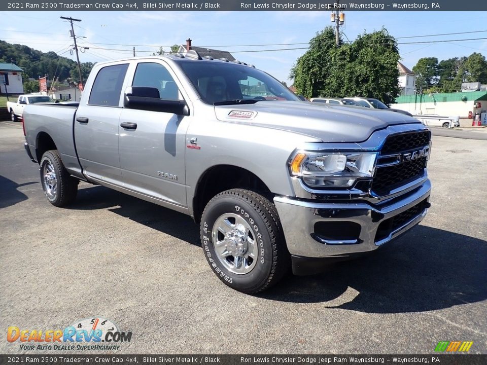 2021 Ram 2500 Tradesman Crew Cab 4x4 Billet Silver Metallic / Black Photo #7