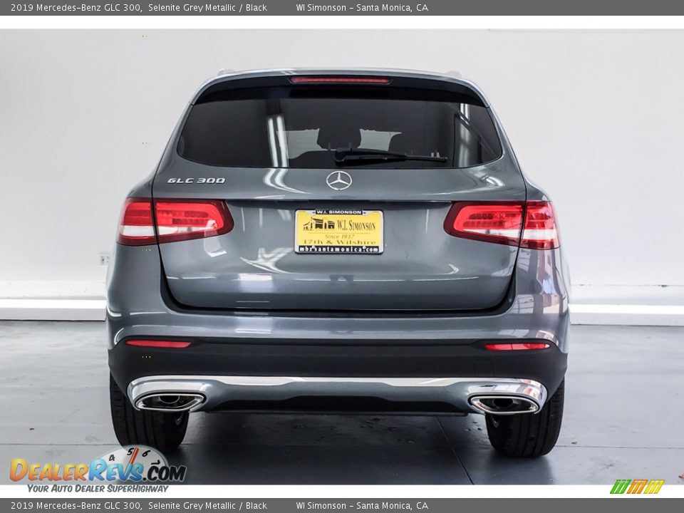 2019 Mercedes-Benz GLC 300 Selenite Grey Metallic / Black Photo #3