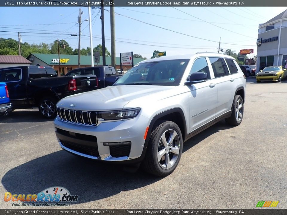 2021 Jeep Grand Cherokee L Limited 4x4 Silver Zynith / Black Photo #1