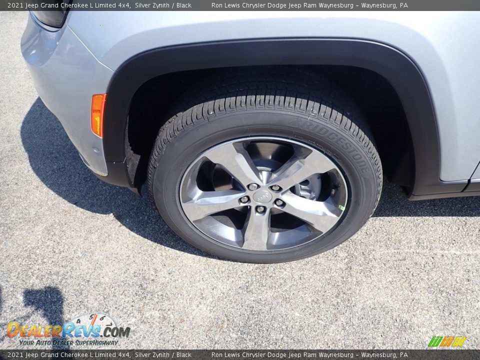 2021 Jeep Grand Cherokee L Limited 4x4 Silver Zynith / Black Photo #2