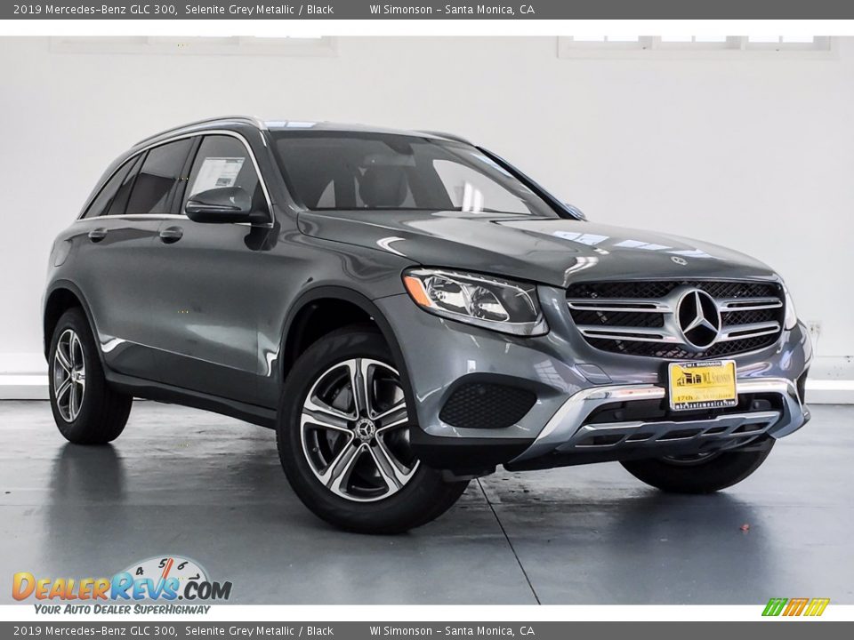 2019 Mercedes-Benz GLC 300 Selenite Grey Metallic / Black Photo #12