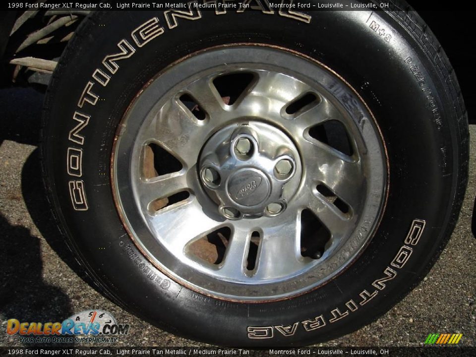 1998 Ford Ranger XLT Regular Cab Light Prairie Tan Metallic / Medium Prairie Tan Photo #11