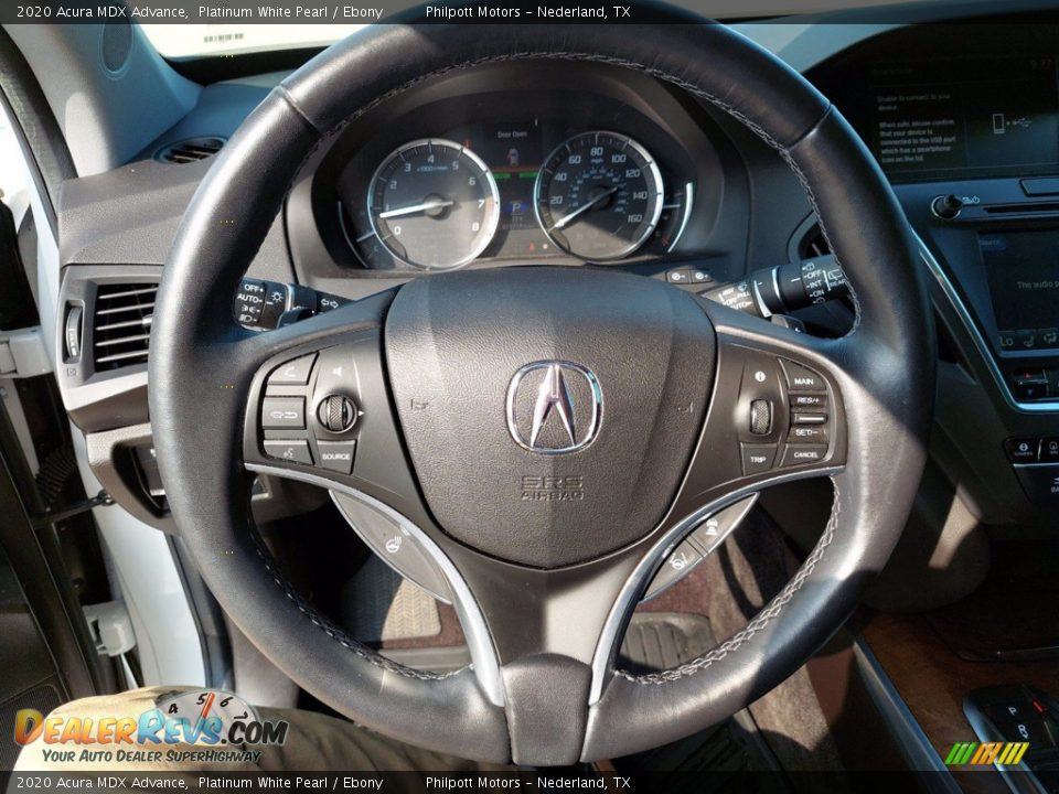 2020 Acura MDX Advance Steering Wheel Photo #12