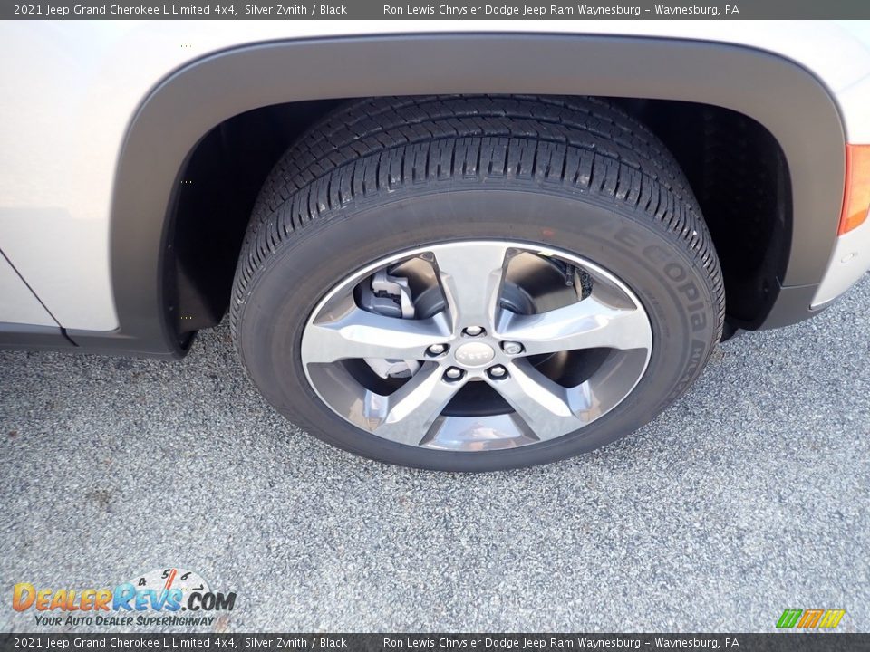 2021 Jeep Grand Cherokee L Limited 4x4 Silver Zynith / Black Photo #9