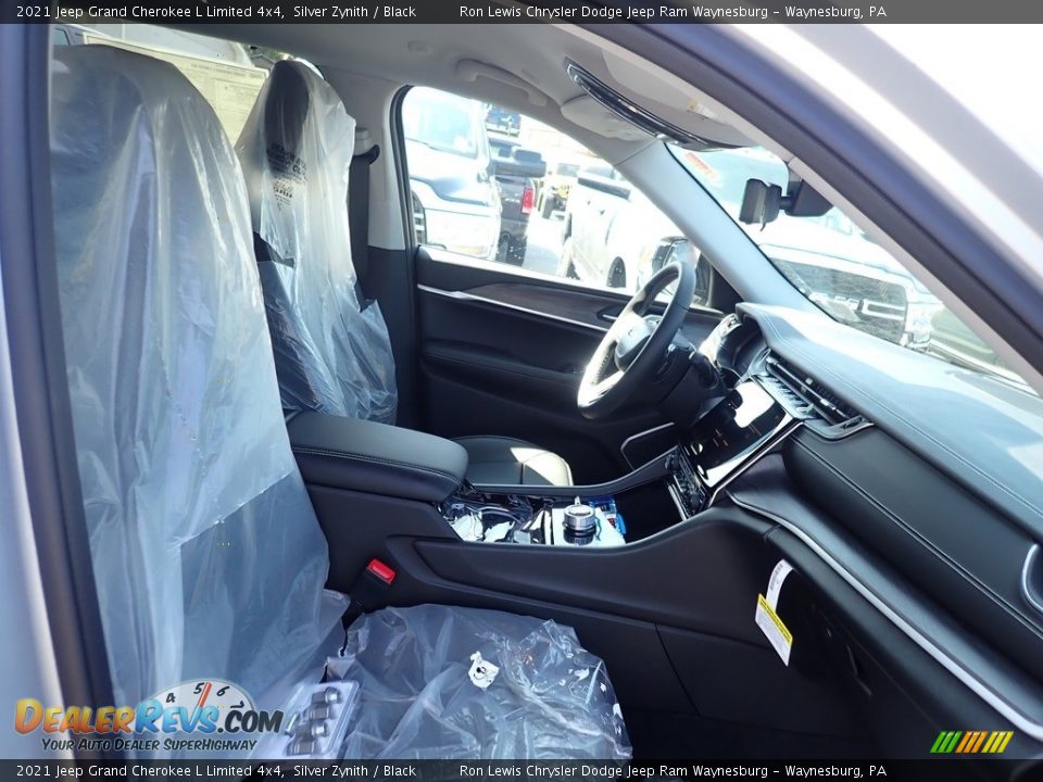 2021 Jeep Grand Cherokee L Limited 4x4 Silver Zynith / Black Photo #10
