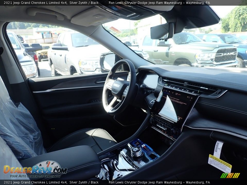 2021 Jeep Grand Cherokee L Limited 4x4 Silver Zynith / Black Photo #11