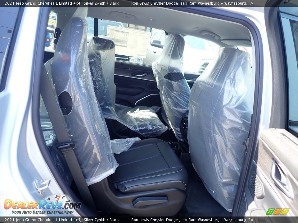 2021 Jeep Grand Cherokee L Limited 4x4 Silver Zynith / Black Photo #12