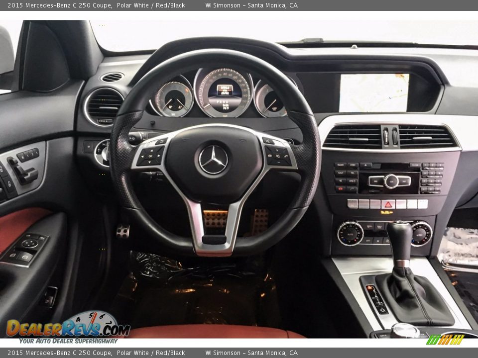 Dashboard of 2015 Mercedes-Benz C 250 Coupe Photo #4