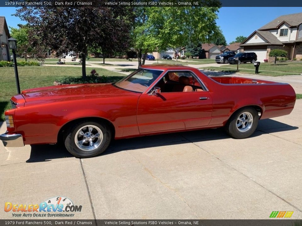 1979 Ford Ranchero 500 Dark Red / Chamois Photo #1