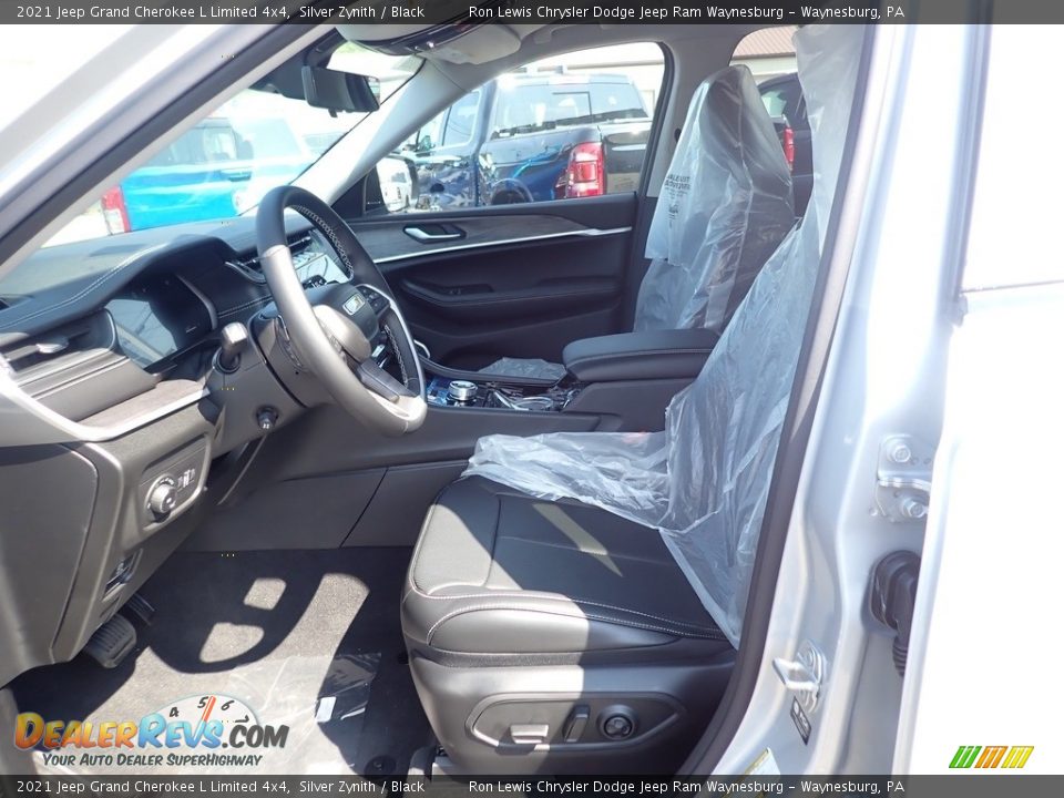2021 Jeep Grand Cherokee L Limited 4x4 Silver Zynith / Black Photo #13
