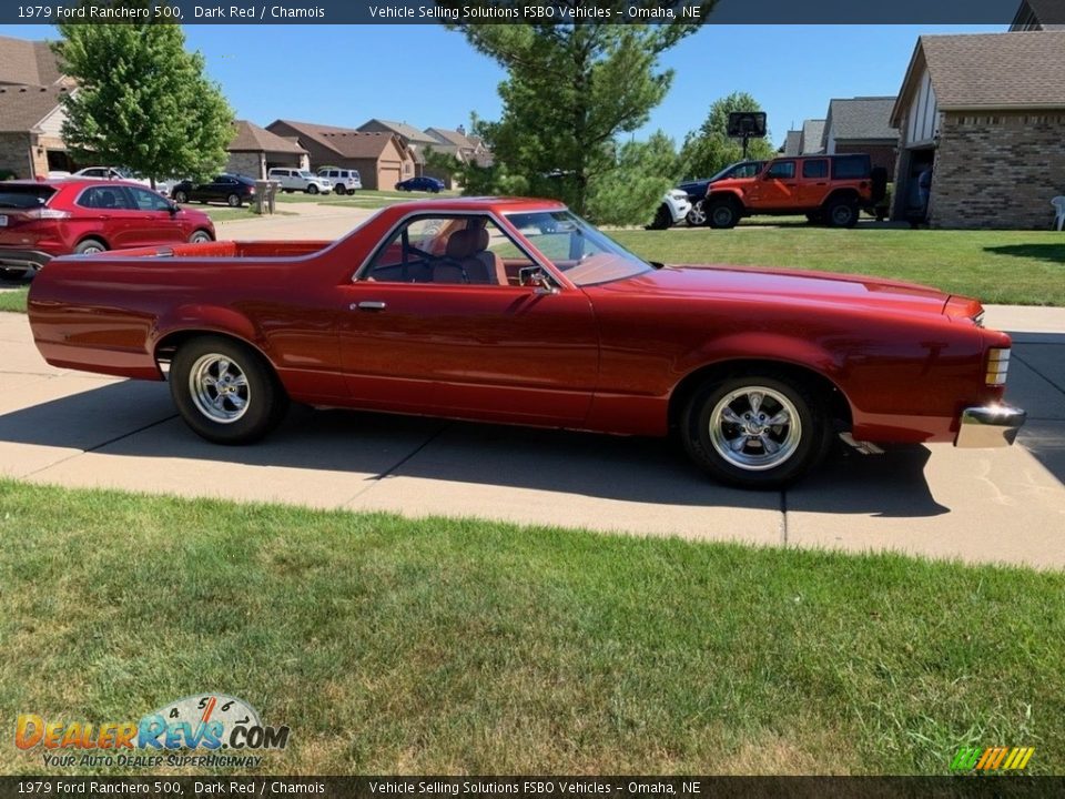 1979 Ford Ranchero 500 Dark Red / Chamois Photo #2