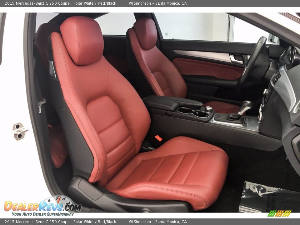 Front Seat of 2015 Mercedes-Benz C 250 Coupe Photo #6