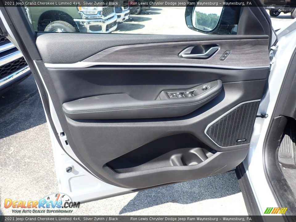 2021 Jeep Grand Cherokee L Limited 4x4 Silver Zynith / Black Photo #14