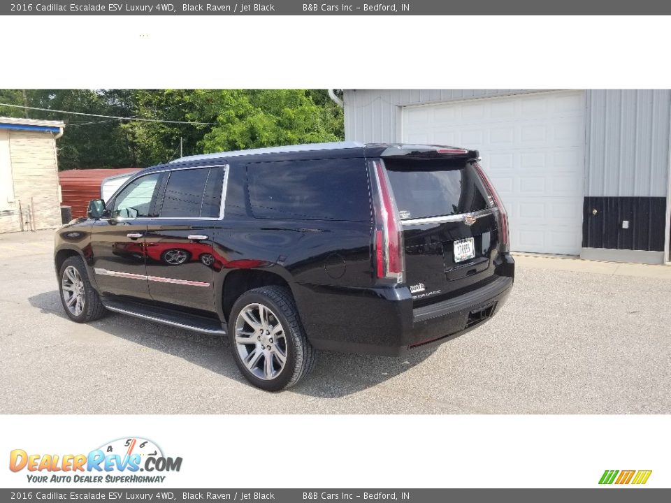 2016 Cadillac Escalade ESV Luxury 4WD Black Raven / Jet Black Photo #3