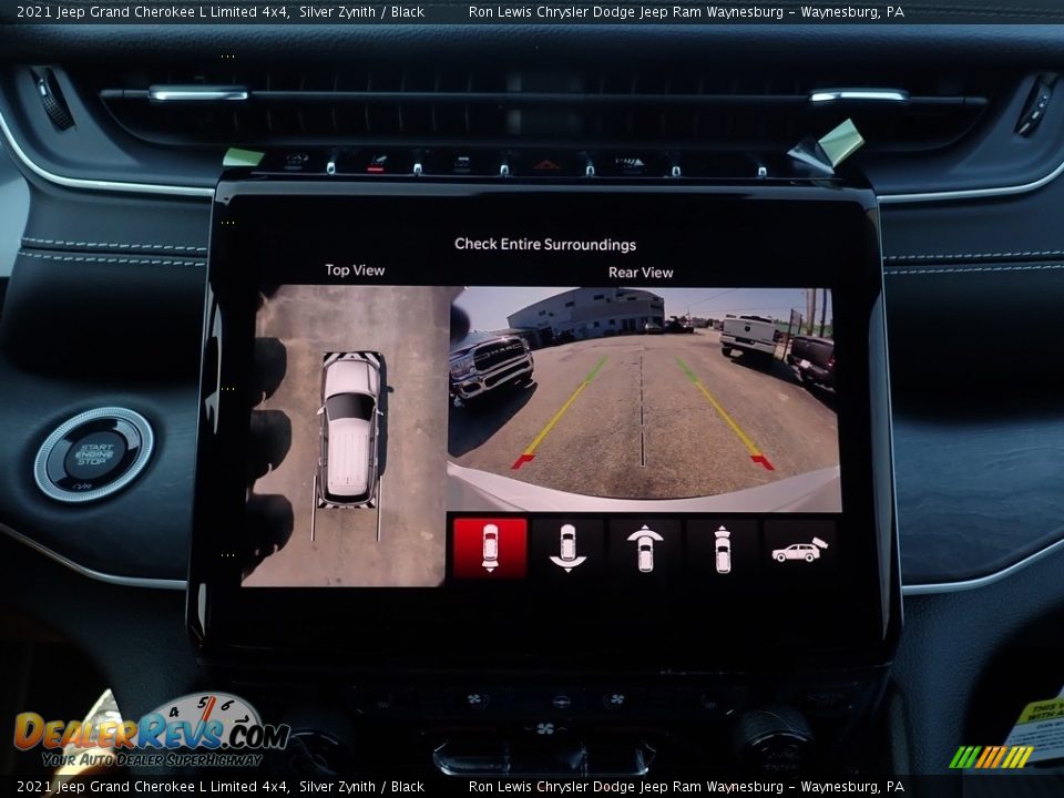 2021 Jeep Grand Cherokee L Limited 4x4 Silver Zynith / Black Photo #18