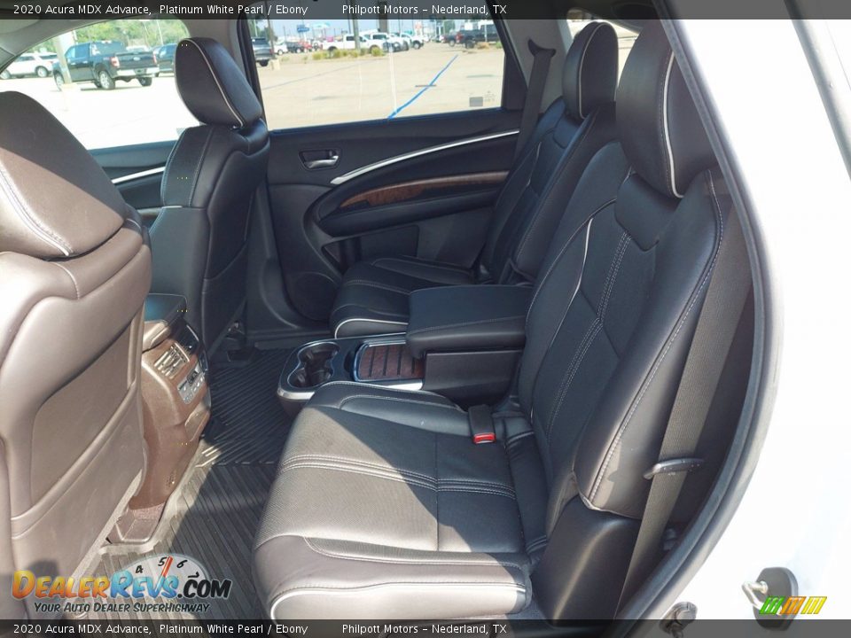 Rear Seat of 2020 Acura MDX Advance Photo #22