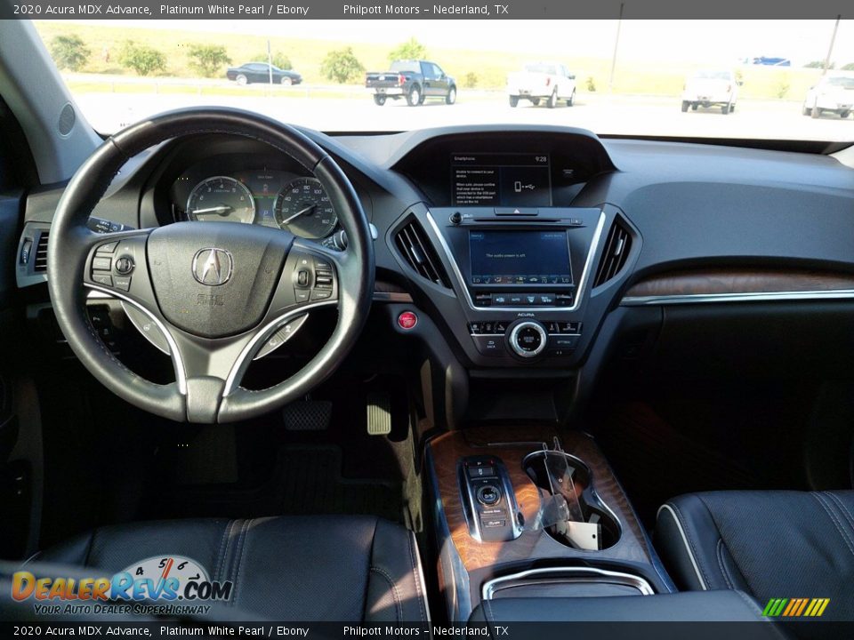 2020 Acura MDX Advance Platinum White Pearl / Ebony Photo #23