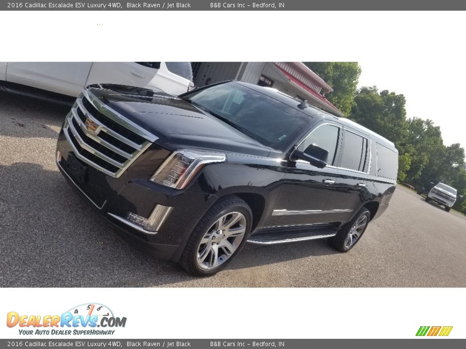 2016 Cadillac Escalade ESV Luxury 4WD Black Raven / Jet Black Photo #8