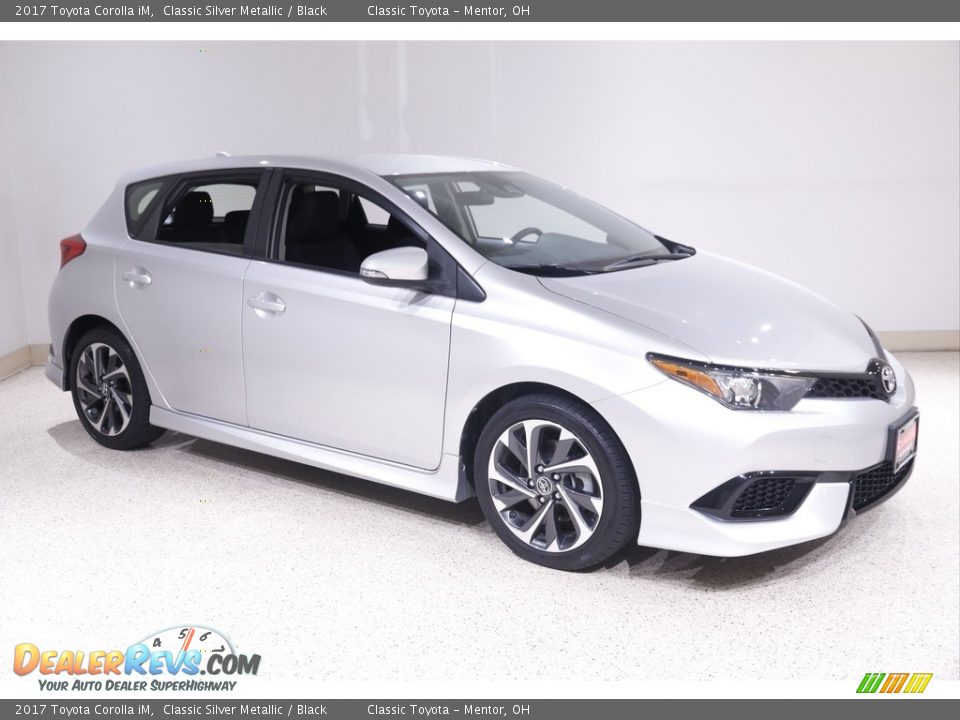 2017 Toyota Corolla iM Classic Silver Metallic / Black Photo #1