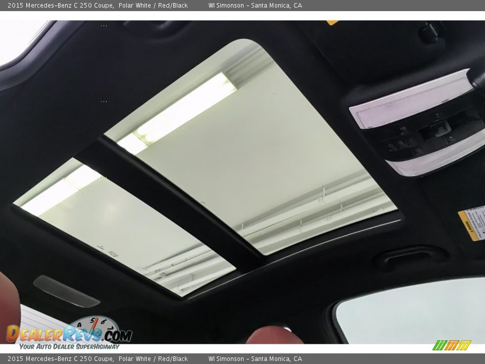 Sunroof of 2015 Mercedes-Benz C 250 Coupe Photo #30