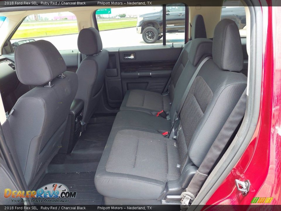 Rear Seat of 2018 Ford Flex SEL Photo #12