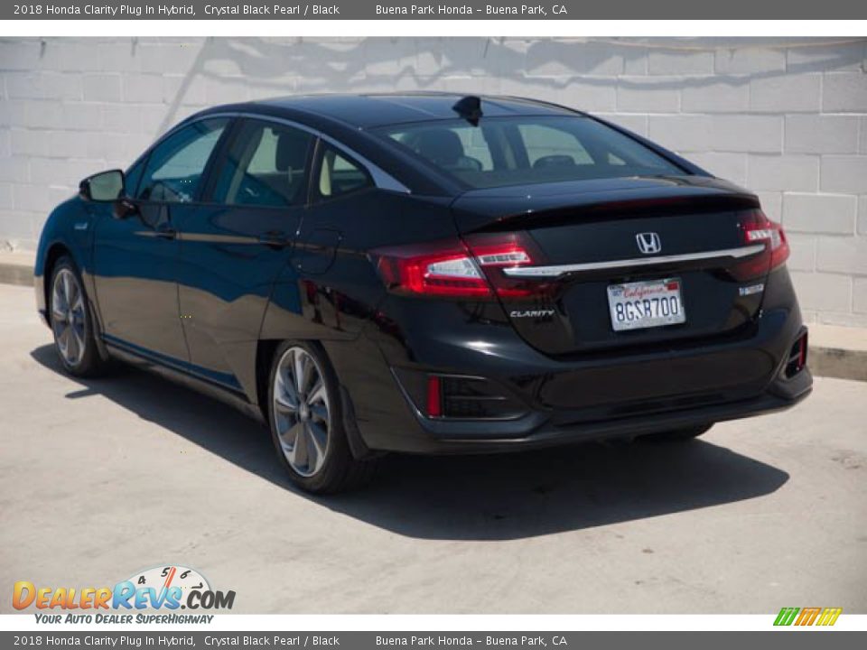 2018 Honda Clarity Plug In Hybrid Crystal Black Pearl / Black Photo #2