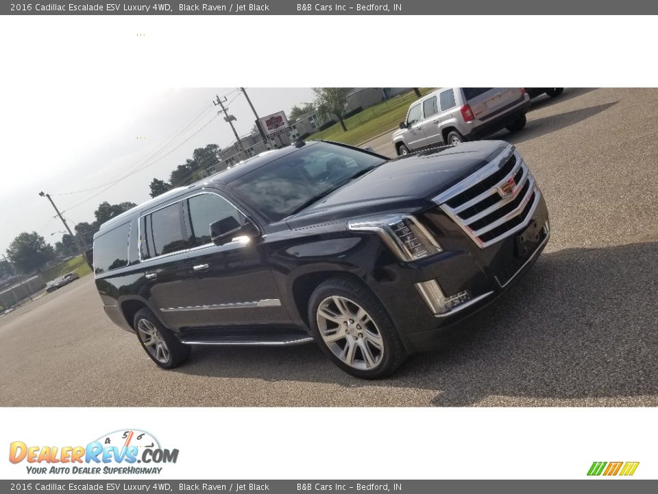 2016 Cadillac Escalade ESV Luxury 4WD Black Raven / Jet Black Photo #34