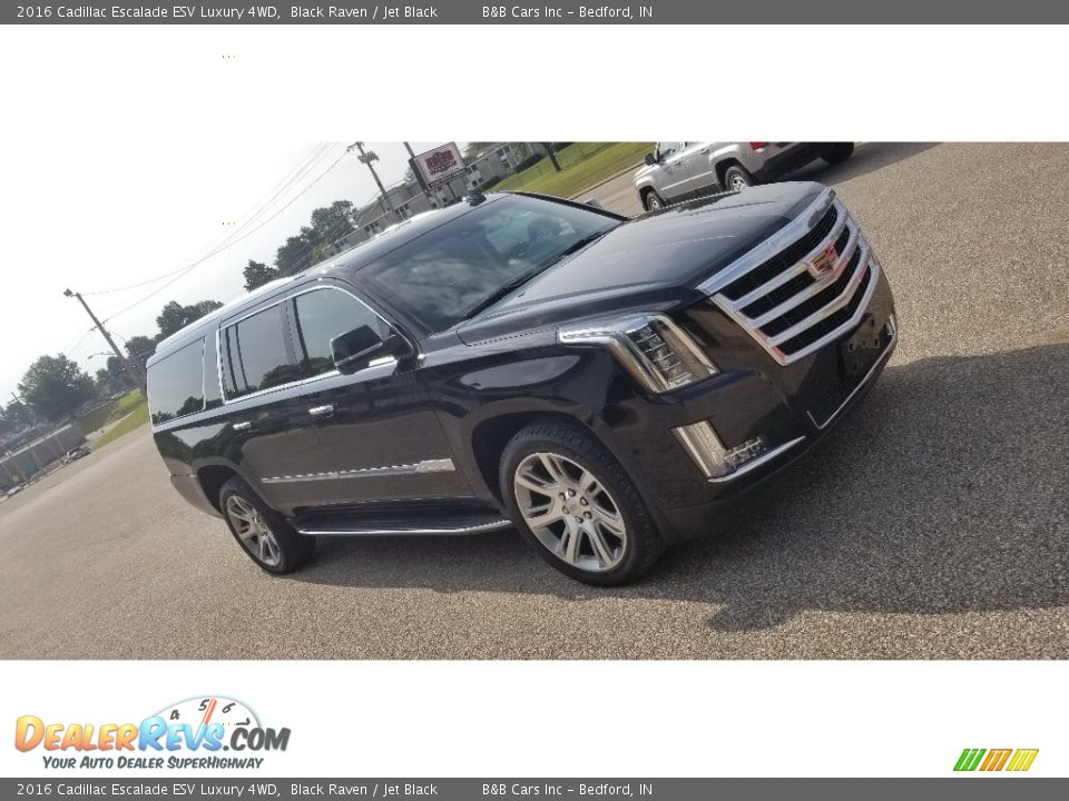 2016 Cadillac Escalade ESV Luxury 4WD Black Raven / Jet Black Photo #35