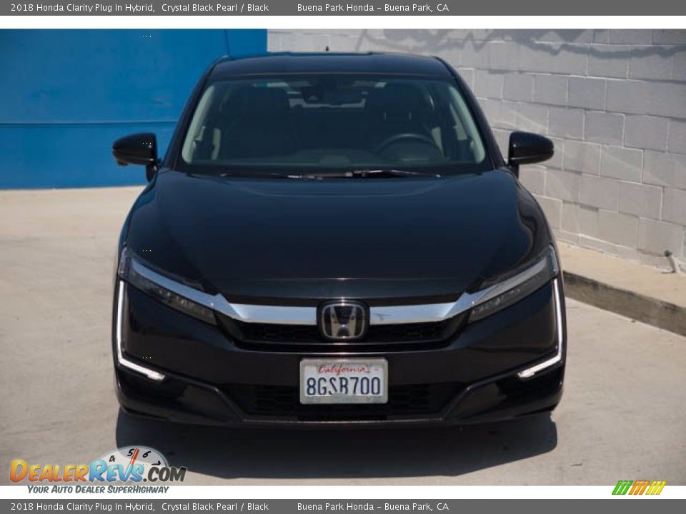 2018 Honda Clarity Plug In Hybrid Crystal Black Pearl / Black Photo #7