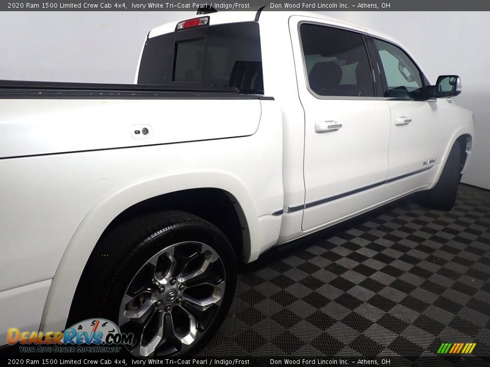 2020 Ram 1500 Limited Crew Cab 4x4 Ivory White Tri-Coat Pearl / Indigo/Frost Photo #22