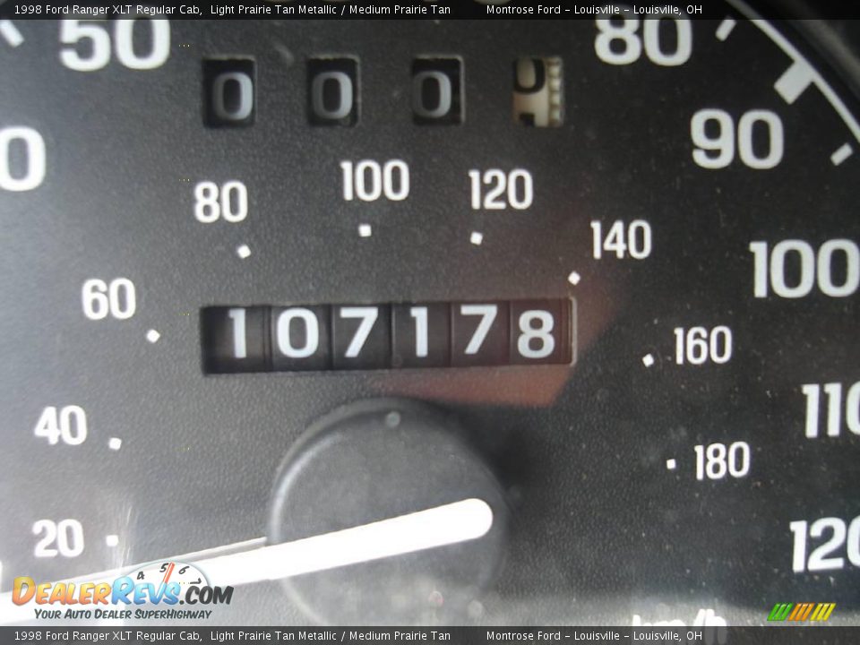 1998 Ford Ranger XLT Regular Cab Light Prairie Tan Metallic / Medium Prairie Tan Photo #20