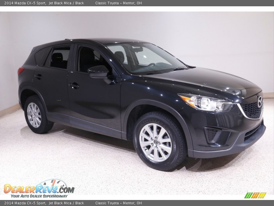 2014 Mazda CX-5 Sport Jet Black Mica / Black Photo #1