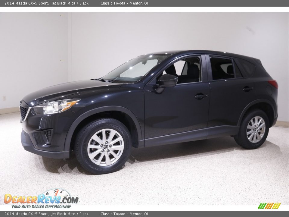 2014 Mazda CX-5 Sport Jet Black Mica / Black Photo #3