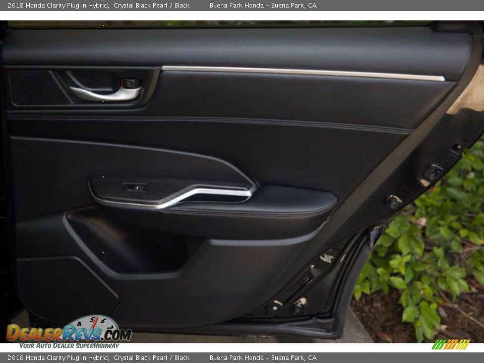 2018 Honda Clarity Plug In Hybrid Crystal Black Pearl / Black Photo #34